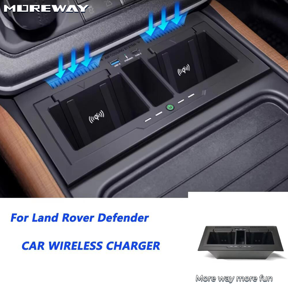 Wireless Car Charger Mount Fast Charging - Base de carregamento sem fio Moreway