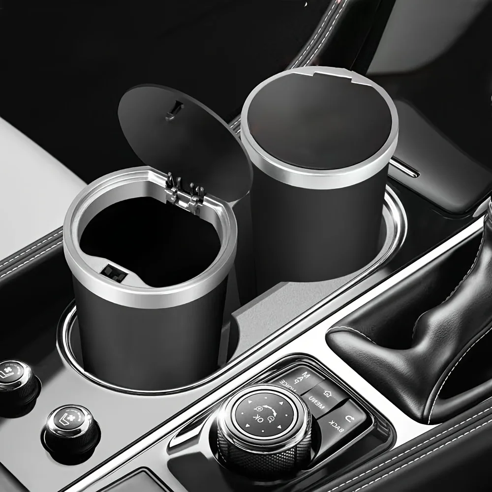 Mini lata de lixo para carro,  - Waterproof Car Trash Can With Lid avaliação e preço