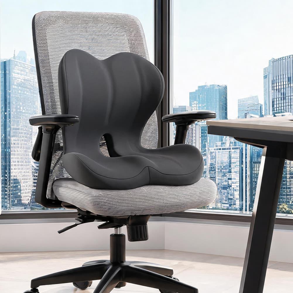 Almofada ergonómica para assen - Memory Foam Car Neck Pillow Lumbar Support avaliação e preço