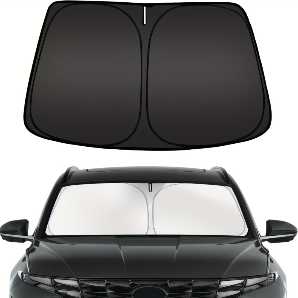 Protetor solar para para-brisa - Car Sunshade Windshield Umbrella Foldable avaliação e preço