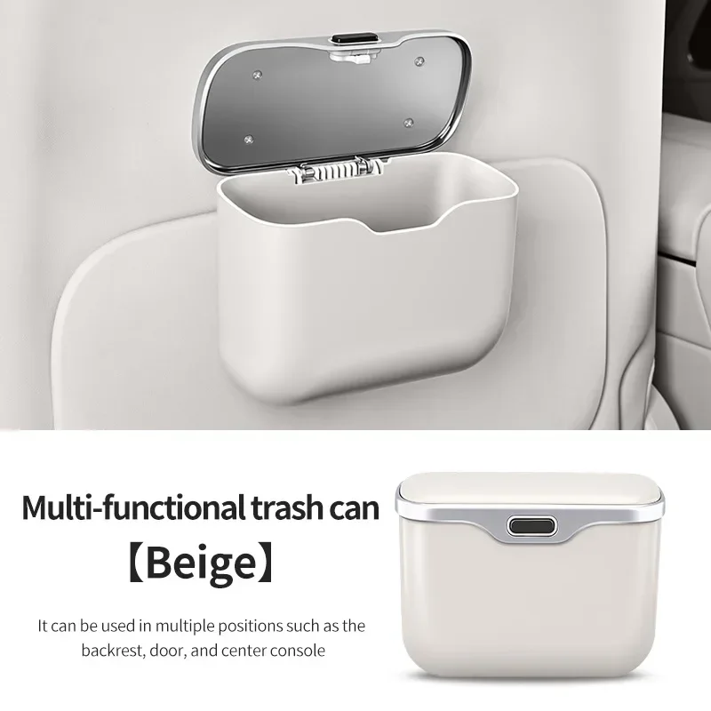 Lixeira para carro, portátil,  - Waterproof Car Trash Can With Lid avaliação e preço