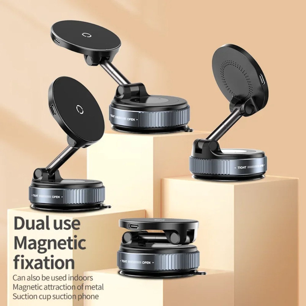 Suporte magnético para telefon - Wireless Car Charger Mount Fast Charging avaliação e preço