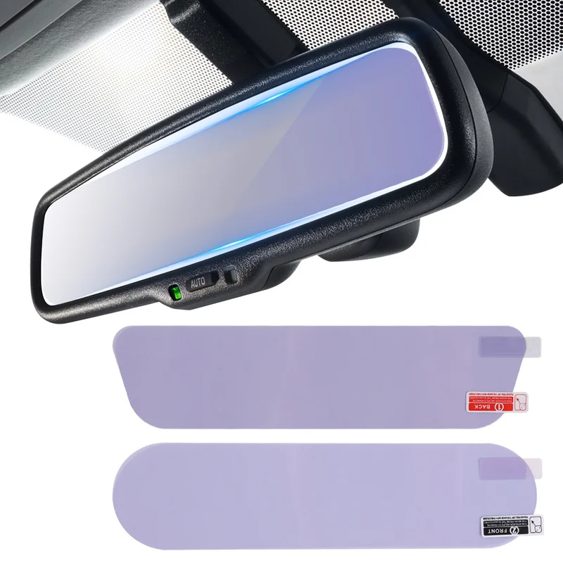 Interior do carro espelho retr - Anti Glare Car Rearview Mirror Film avaliação e preço