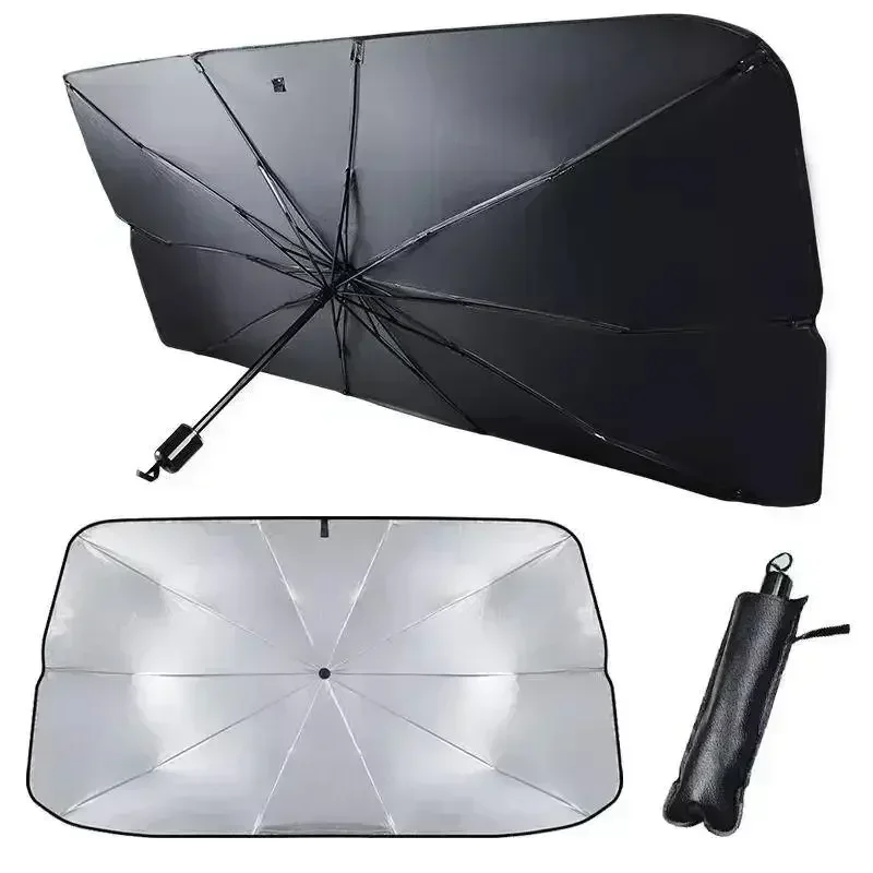 Sombrinha para Carro, Protetor - Car Sunshade Windshield Umbrella Foldable avaliação e preço