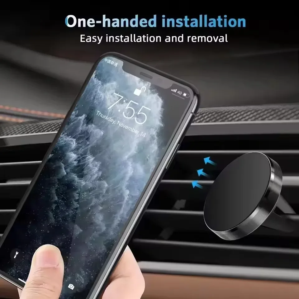 Suporte magnético para telemóv - Magnetic Phone Holder For Car Vent avaliação e preço