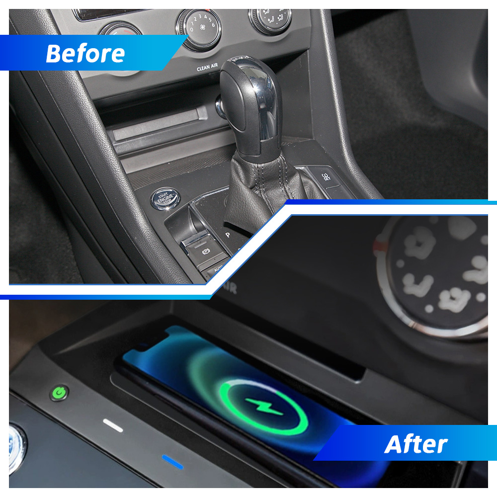 Base de carregamento sem fios  - Wireless Car Charger Mount Fast Charging avaliação e preço