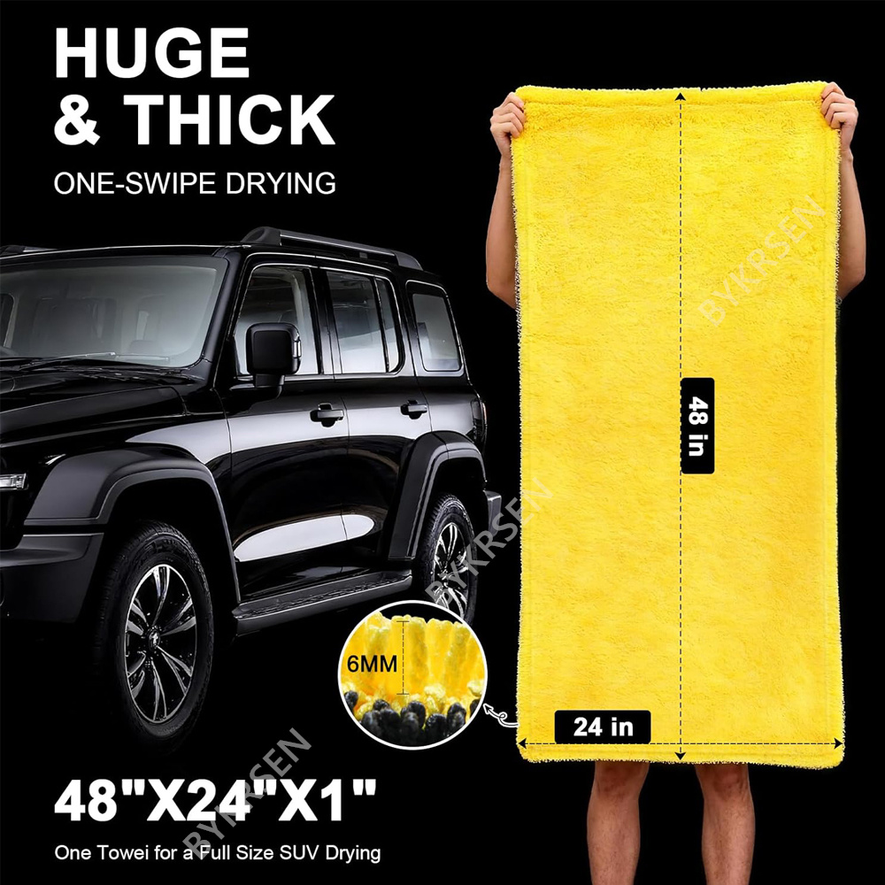 Toalha de microfibra para carr - Microfiber Car Drying Towel Super Absorbent avaliação e preço