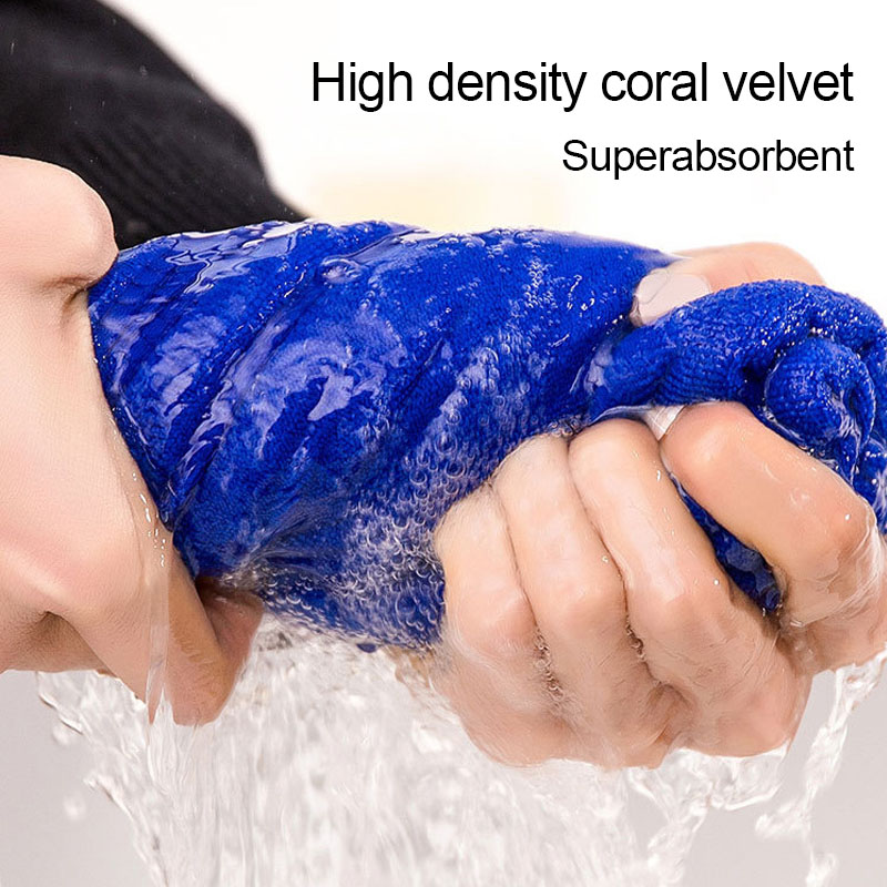 Toalha de limpeza de microfibr - Microfiber Car Drying Towel Super Absorbent avaliação e preço