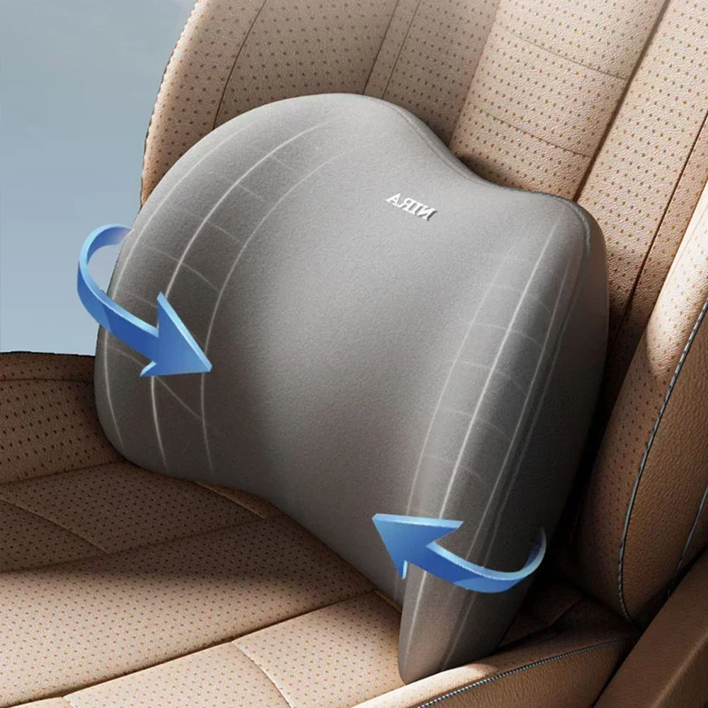 Novo Almofadão de Pescoço para - Memory Foam Car Neck Pillow Lumbar Support avaliação e preço